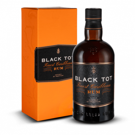 RHUM BLACK TOT Finest Caribbean 46.2% - CARAIBES
