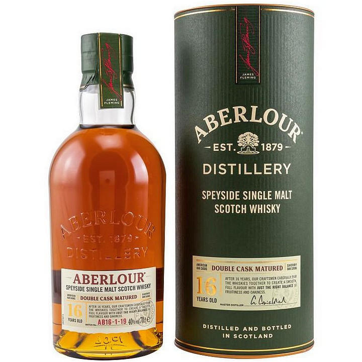 berlour 16 ans étui Double Cask Single Malt Scotch Whisky 40% vol.