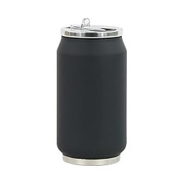 Canette Isotherme 280 ml en Inox noir - YOKO DESIGN