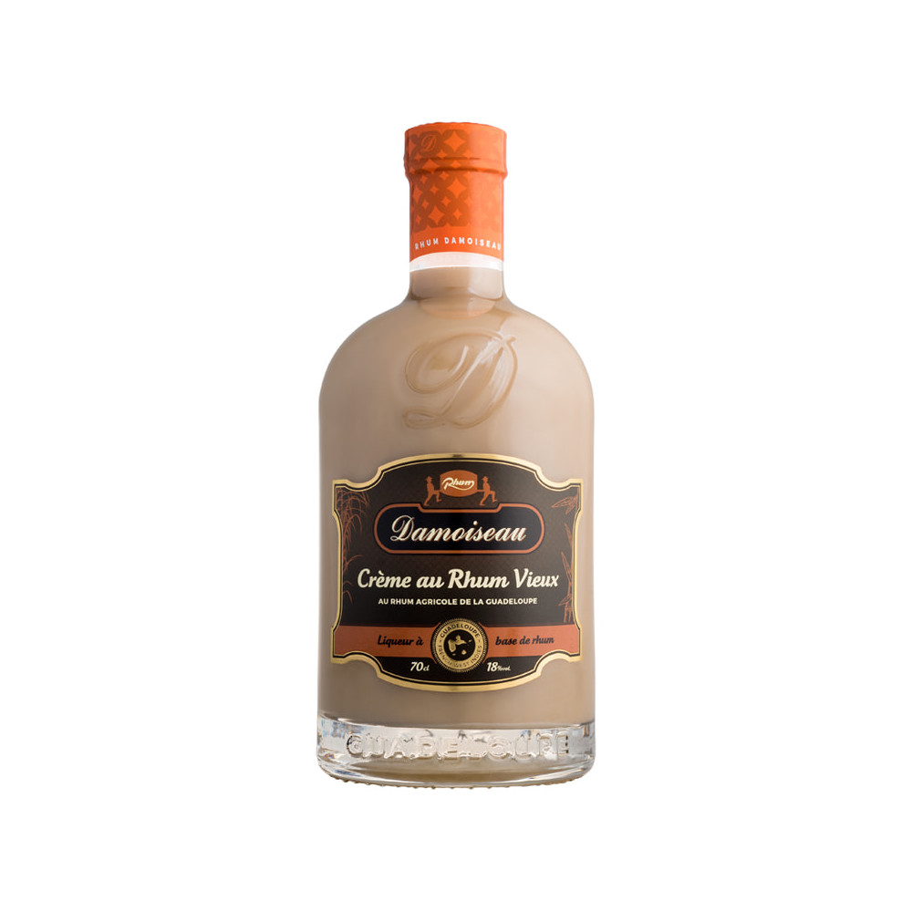 DAMOISEAU - Crème rhum vieux - 18° - 70cl - Guadeloupe