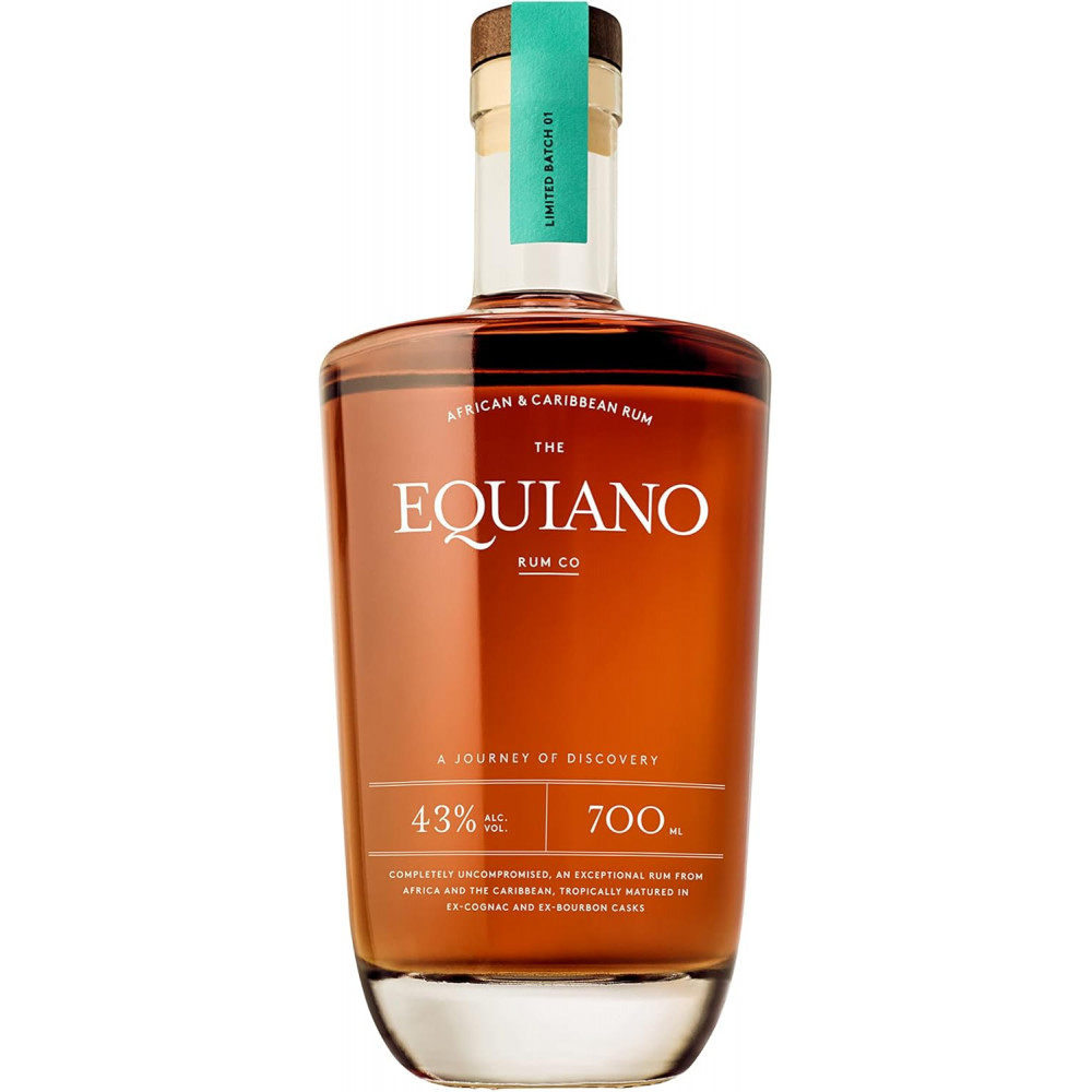 EQUIANO Original Rhum AFRICAIN ET CARIBEEN 70 cl 43° EQUIANO Original Rhum AFRICAIN ET CARIBEEN 70 cl 43°
