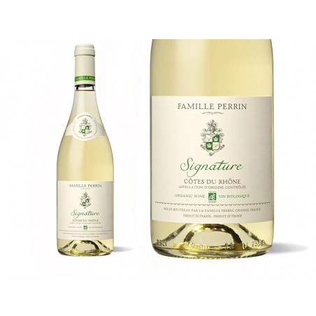 Côte du Rhône Blanc 2024 BIO Signature  - Famille PERRIN