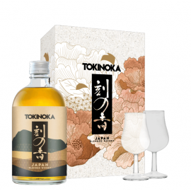 Coffret TOKINOKA Whisky Blend 50cl + 2 verres - Japon