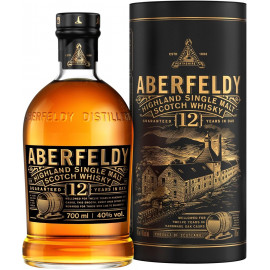ABERFELDY 12 ans  Single Malt Whisky - Ecosse 70cl 40°