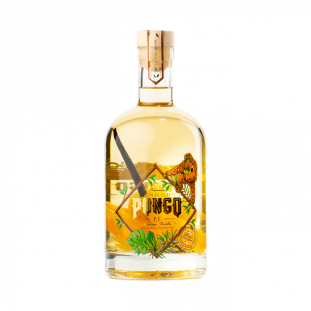 Rhum arrangé Pongo - Papaya-Vanilla - République Dominicaine