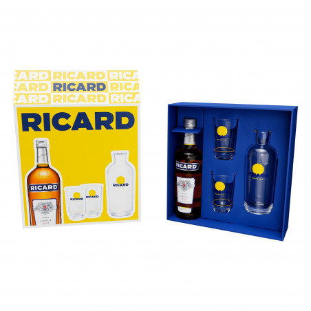 Coffret RICARD 2 verres + 1 carafe - Edition Spéciale LEHANNEUR