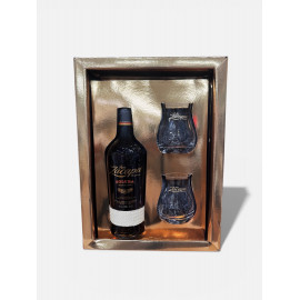 ZACAPA Edicion NEGRA Rhum Coffret + 2 VERRES Guatemala