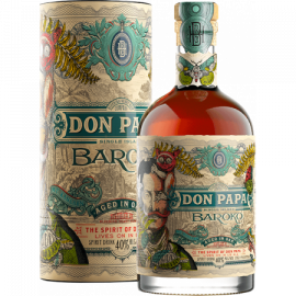 Rhum Don Papa Baroko TUBE 40° - 70 cl - Philipines