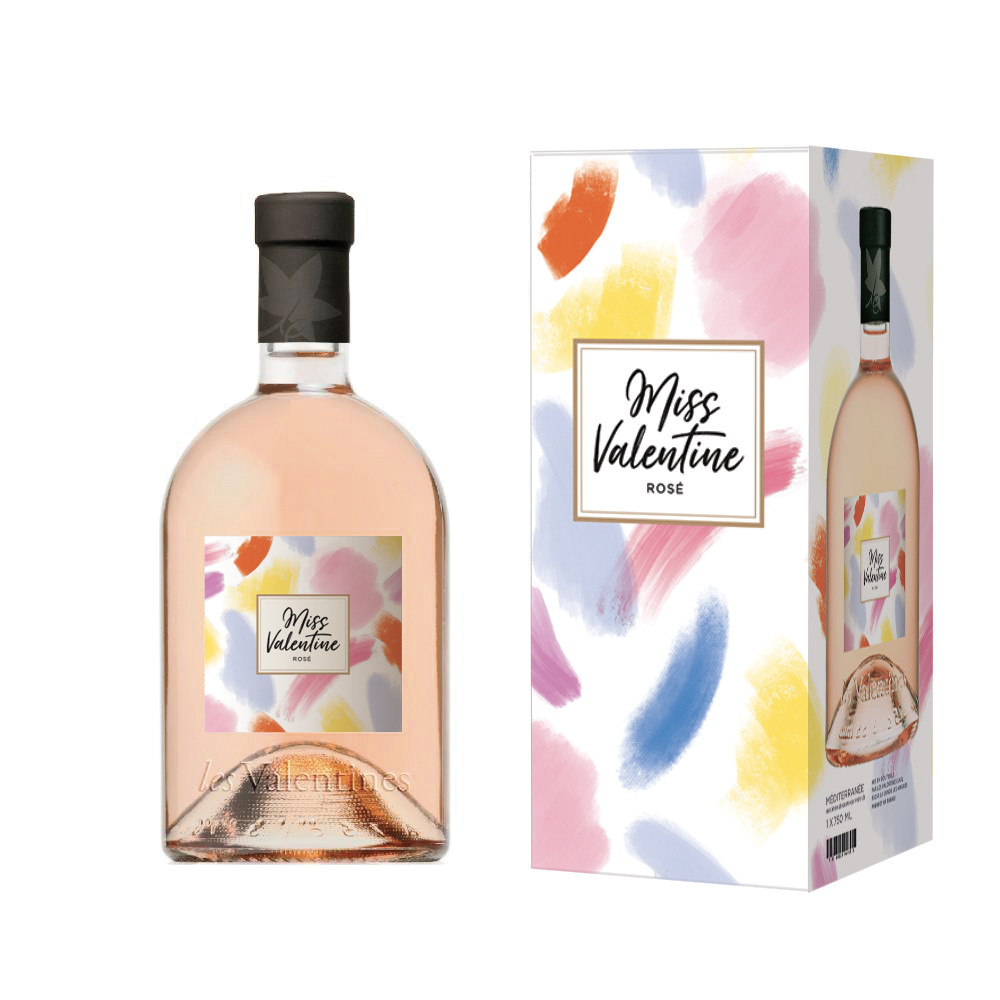 Miss Valentine rosé 2025 étui - Château Les Valentines