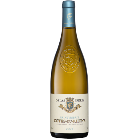 Cote du Rhone Saint Esprit 2024 Blanc - Maison DELAS