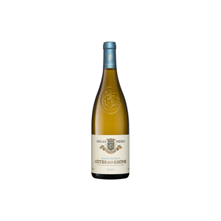 Cote du Rhone Saint Esprit 2024 Blanc - Maison DELAS