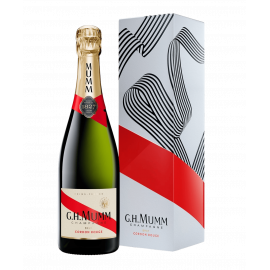 Champagne Cordon Rouge Brut sous étui -  GH MUMM