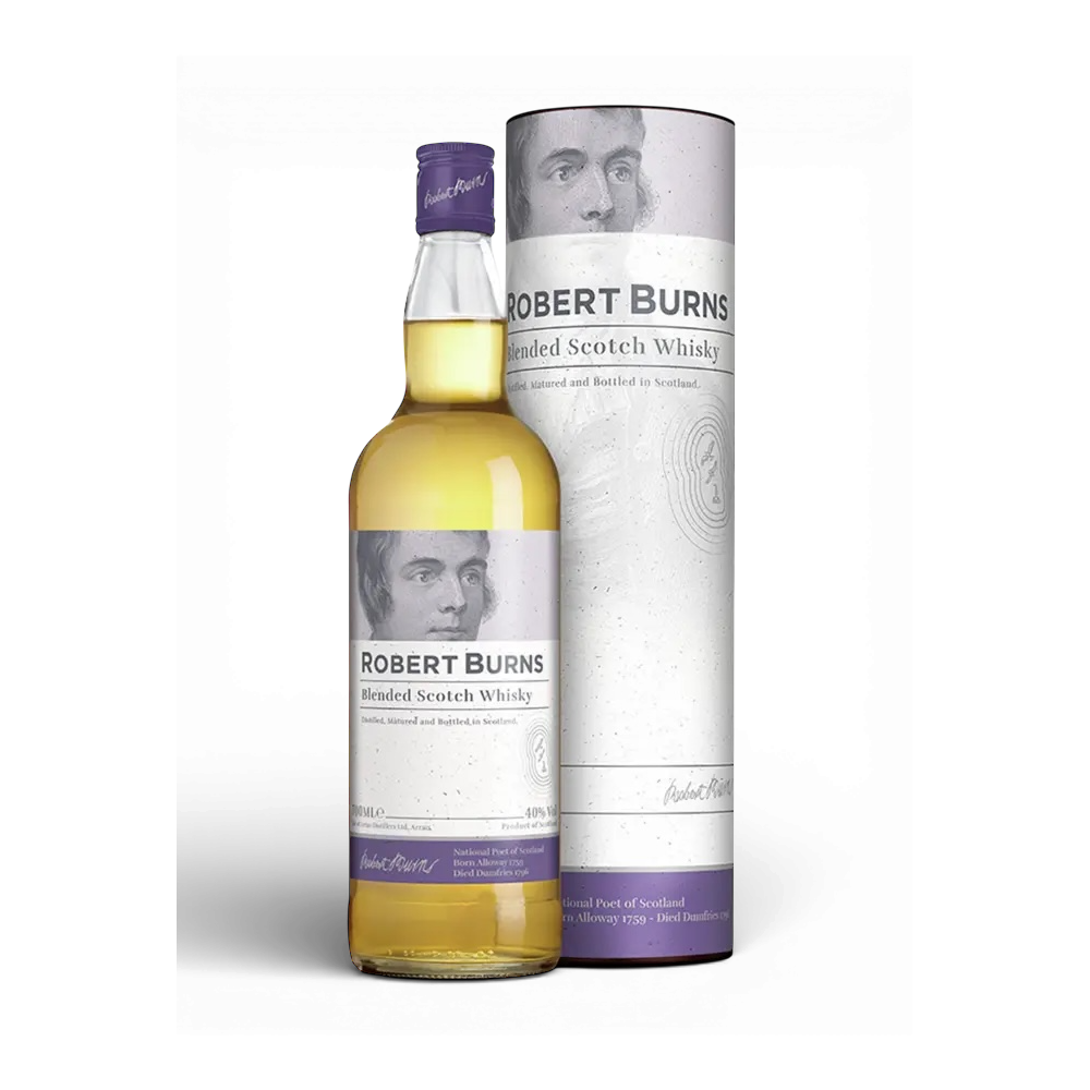 Whisky Robert Burns Blended + coffret 40° 70cl