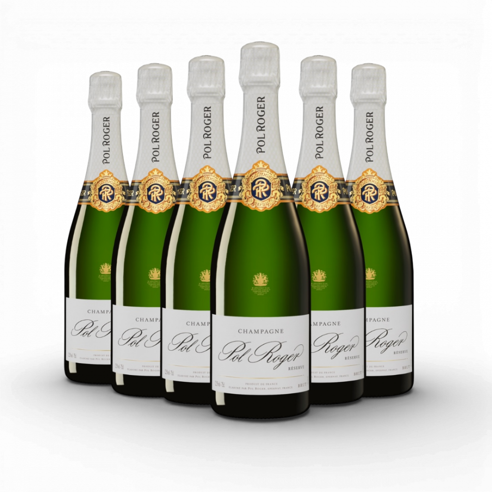 Champagne POL ROGER Brut Réserve - par 6x75cl