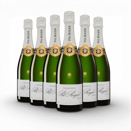 Champagne POL ROGER Brut Réserve - par 6x75cl