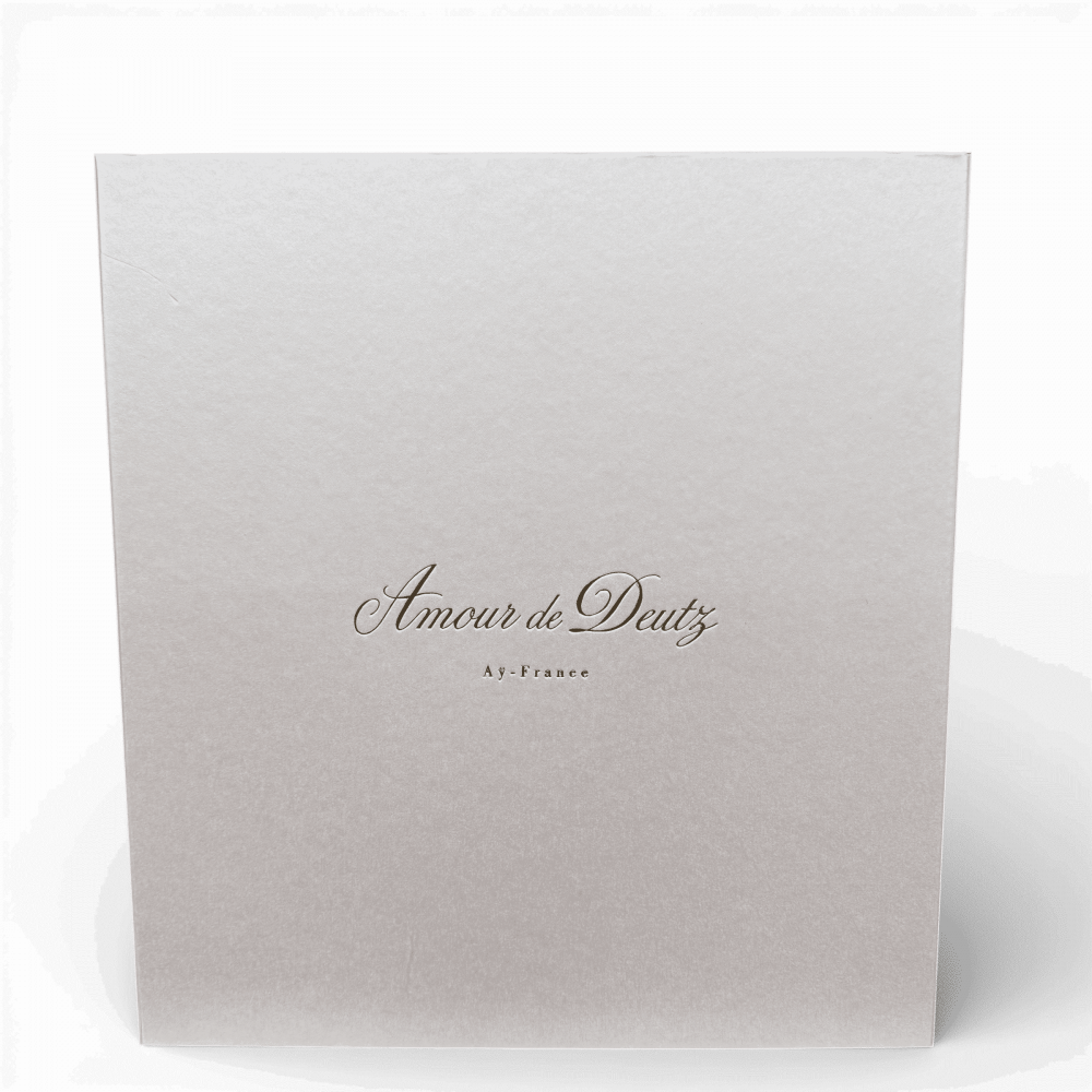 AMOUR DE DEUTZ 2014 Coffret 2 flûtes  - Champagne DEUTZ
