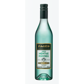 Menthe Poivrée Liqueur 21% - 70cl - PAGÈS