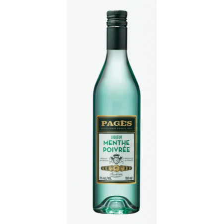 Menthe Poivrée Liqueur 21% - 70cl - PAGÈS