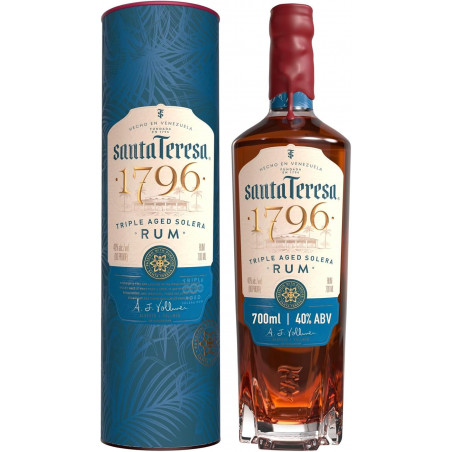 Santa Teresa 1796 Triple Aged Solera Rum, 40 % vol., 70 cl