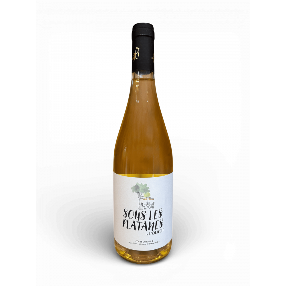 Côte du Rhône Blanc Château de l’Olivète – Cuvée Sous les platanes 2024