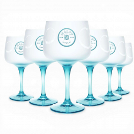 6 verres Malfy à gin