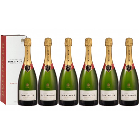 6x75cl Spécial Cuvée brut sous étui - Champagne BOLLINGER