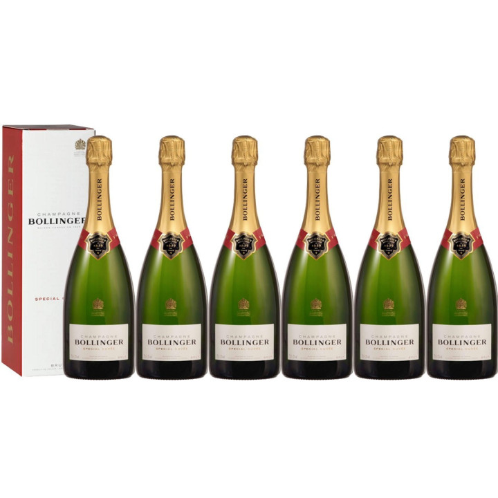 6x75cl Spécial Cuvée brut sous étui - Champagne BOLLINGER
