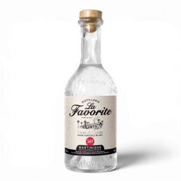 Rhum Blanc La Favorite Coeur de canne 50 ° 70 cl  - LA FAVORITE