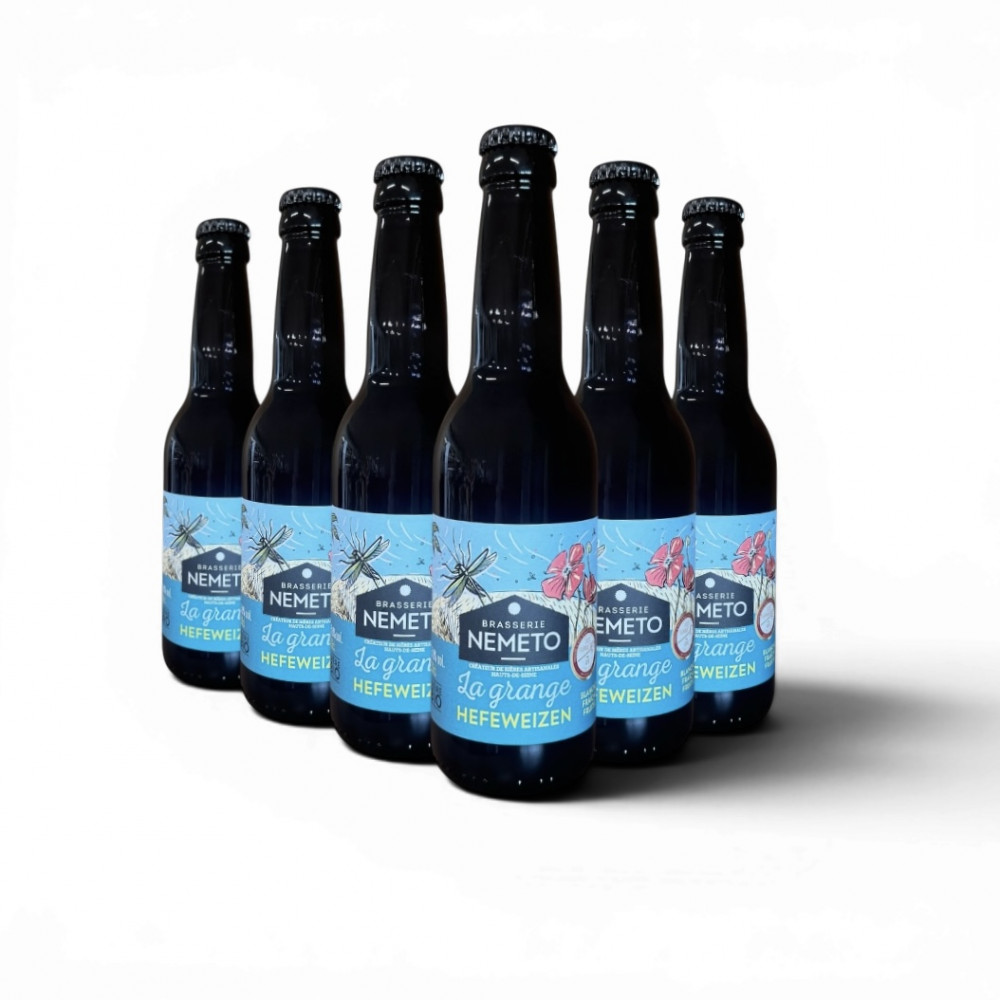 Bière Blanche 33 cl  - NEMETO 5.5% X 6 bouteilles