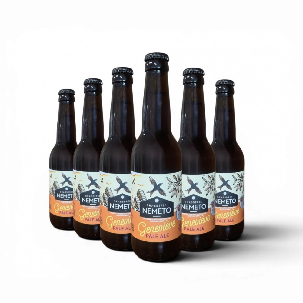 Bière Blonde Pale Ale - NEMETO 5% X 6 bouteilles