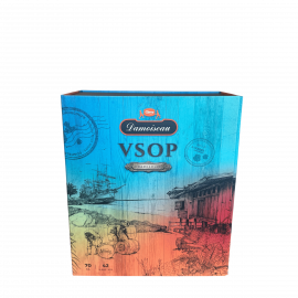 Coffret Damoiseau VSOP 2 verres -42° 70cl