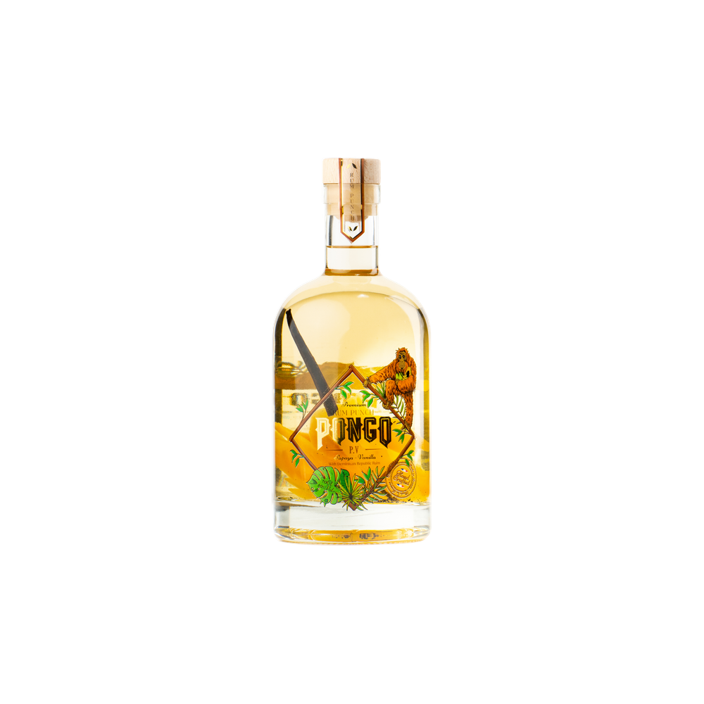 Rhum arrangé Pongo - ananas, citron, vanille - République Dominicaine