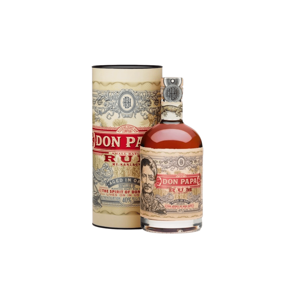 Rhum Don Papa 7 ans sous étui 40° 70cl - Philipines