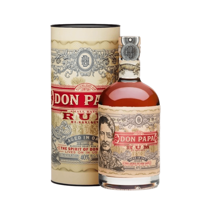 Rhum Don Papa 7 ans sous étui 40° 70cl - Philipines