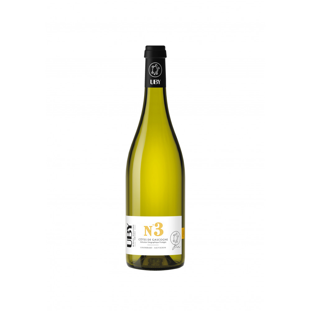 UBY  N°3 - Colombard Sauvignon Côtes de Gascogne